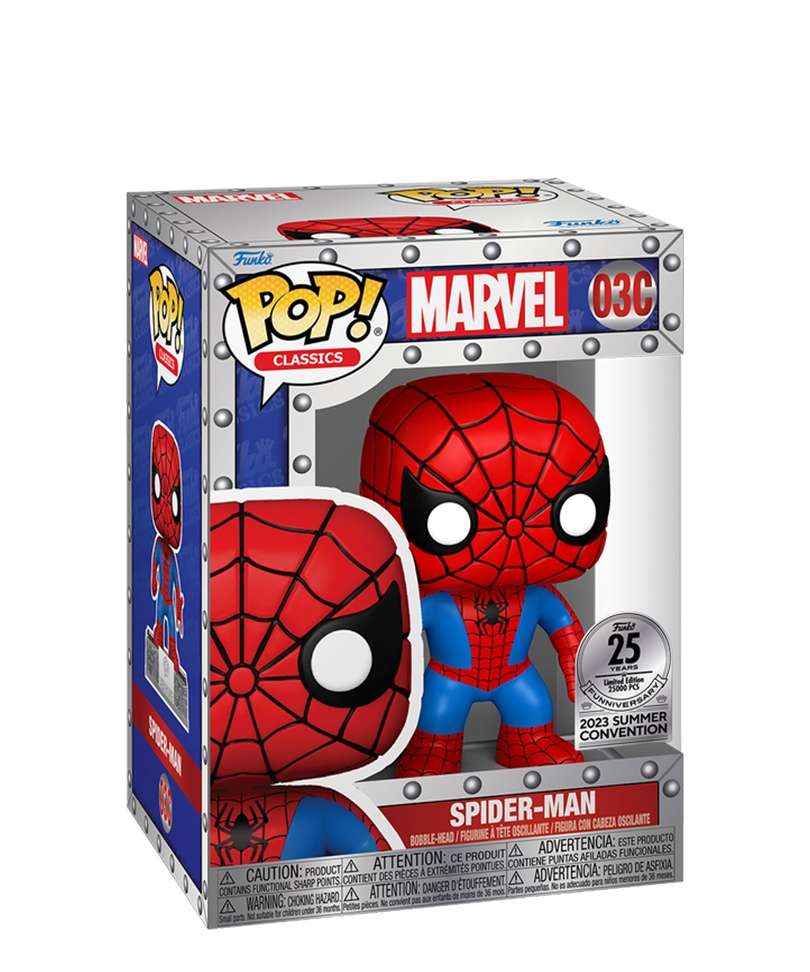Funko Pop Marvel  " Spider-Man 25th Anniversary "