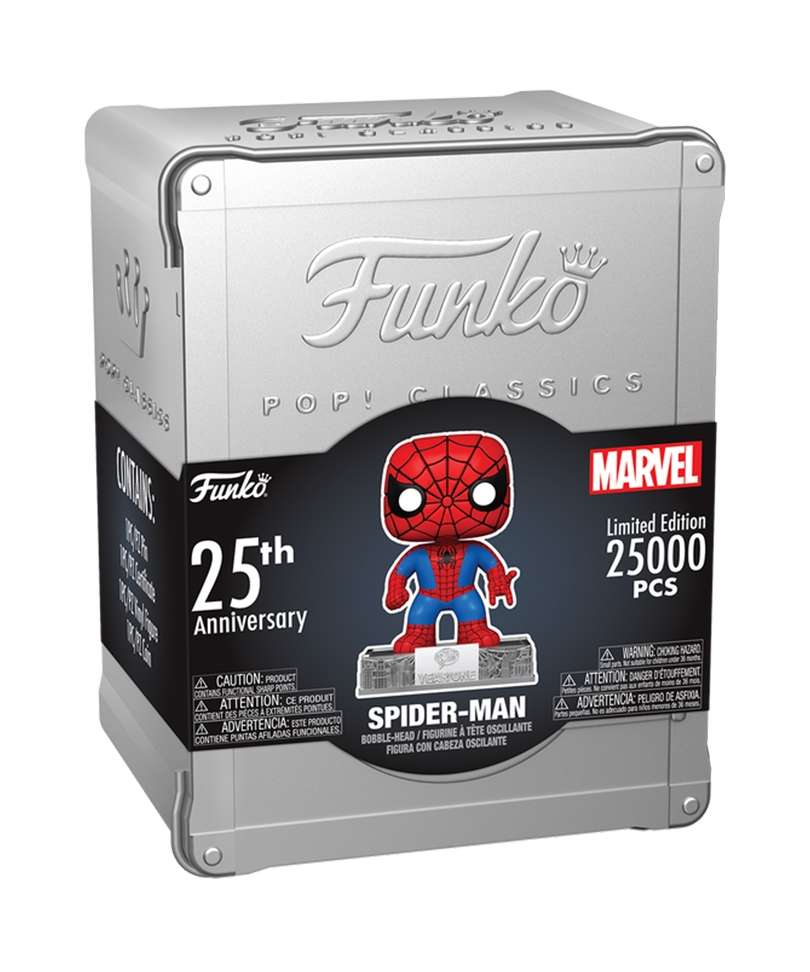 Funko Pop Marvel  " Spider-Man 25th Anniversary "