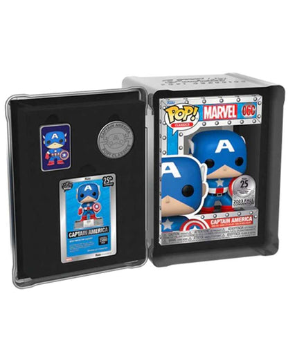 Funko Pop Marvel "Captain America Funko 25th Anniversary"