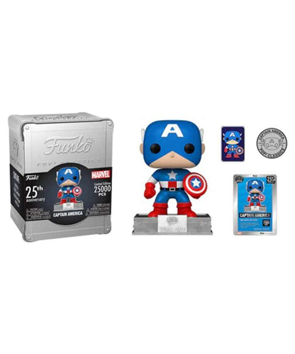 Funko Pop Marvel "Captain America Funko 25th Anniversary"