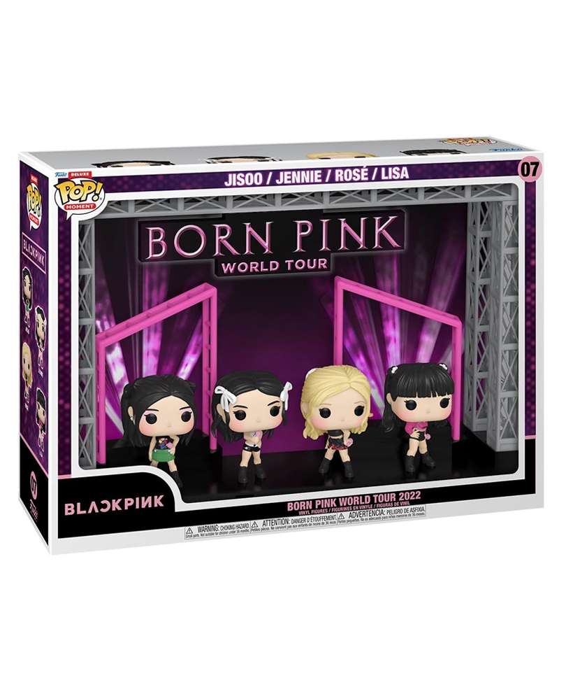 Funko Pop Music Moments Deluxe - BlackPink " Born Pink World Tour "