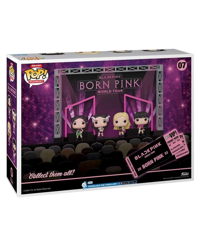 Funko Pop Music Moments Deluxe - BlackPink " Born Pink World Tour "