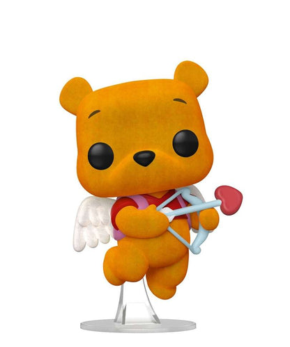 Funko Pop Disney  " Winnie the Pooh (Valentine's) (Flocked) "