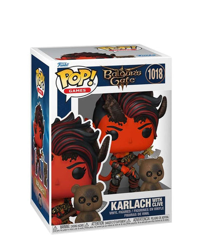 Funko Pop Games - Baldur's Gate " Karlach with Clive  "