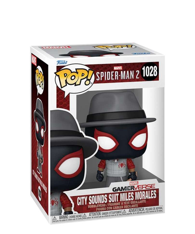 Funko Pop Marvel  " City Sounds Suit Miles Morales "