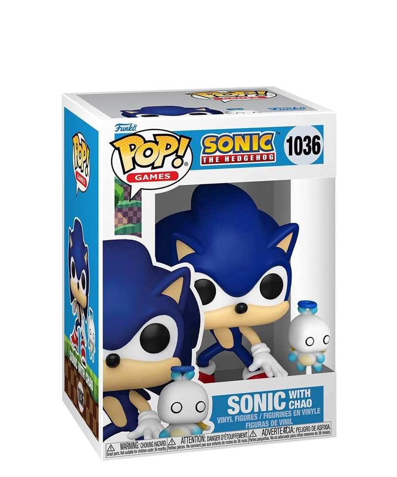 Funko Pop Games " Sonic with Chao "