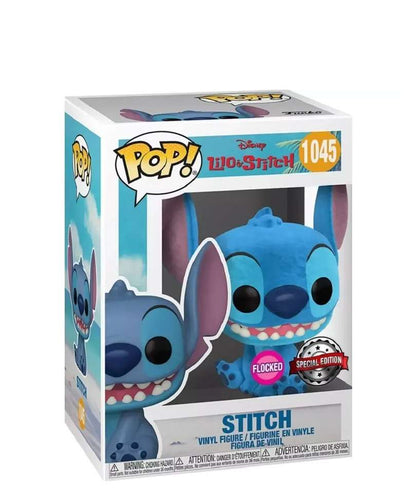 Funko Pop Disney  " Stitch (Flocked) "