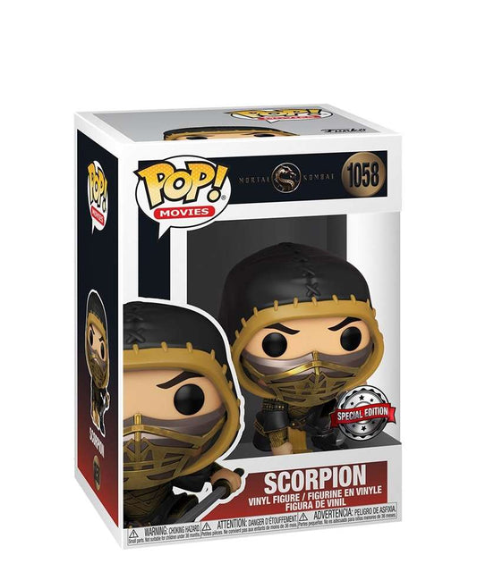 Funko Pop Games - Mortal Kombat " Scorpion (Metallic)"