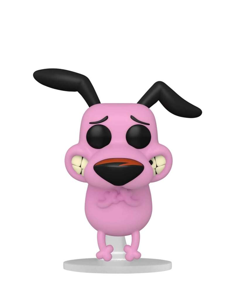 Funko Pop " Courage the Cowardly Dog " DAMAGED BOX