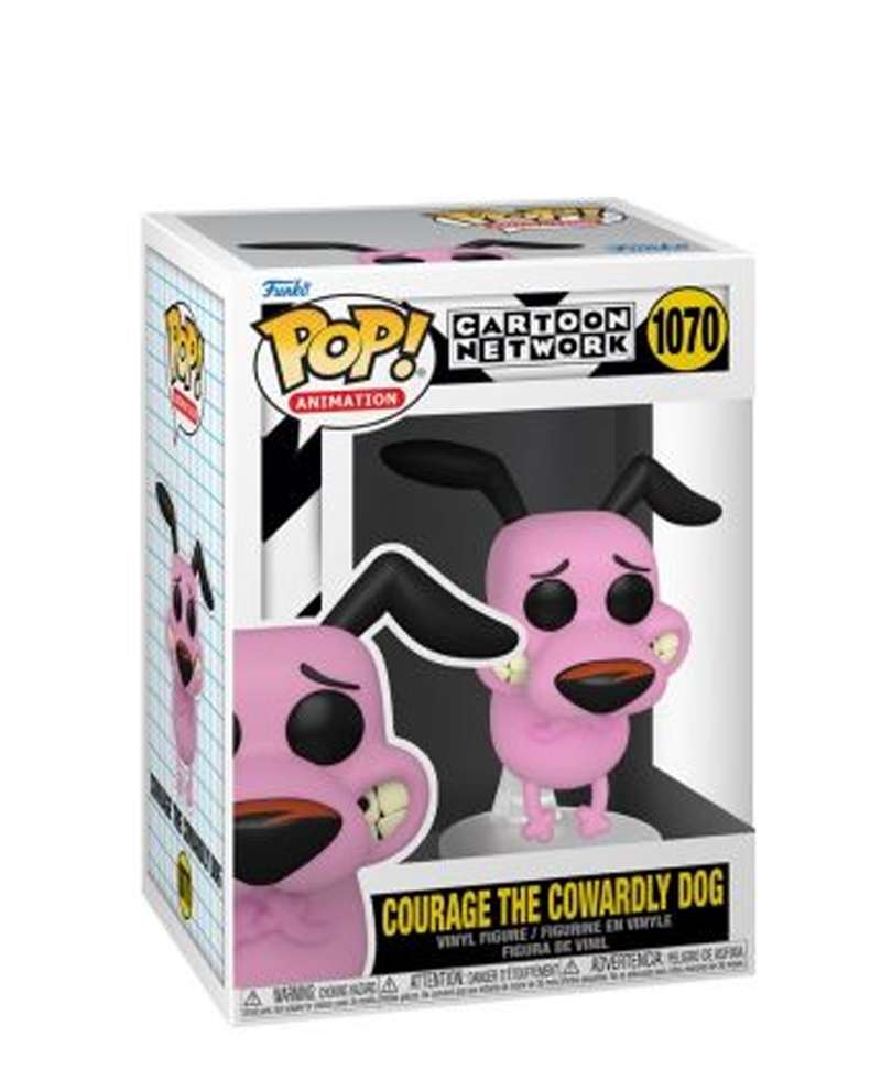 Funko Pop " Courage the Cowardly Dog "