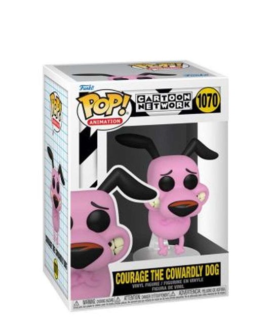 Funko Pop " Courage the Cowardly Dog " DAMAGED BOX