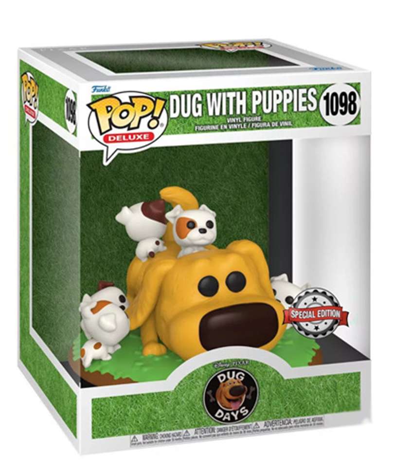 Funko Pop Disney  " Dug with Puppies "