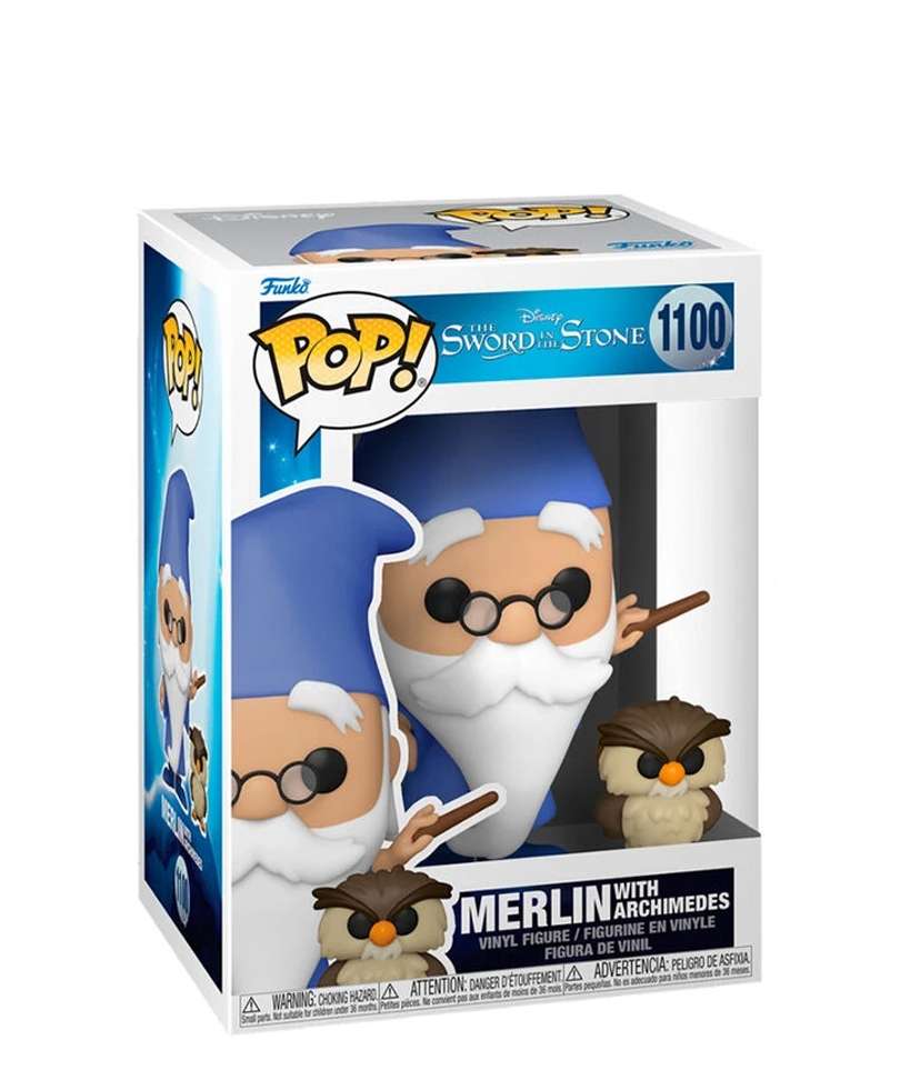 Funko Pop Disney "Merlin with Archimedes"