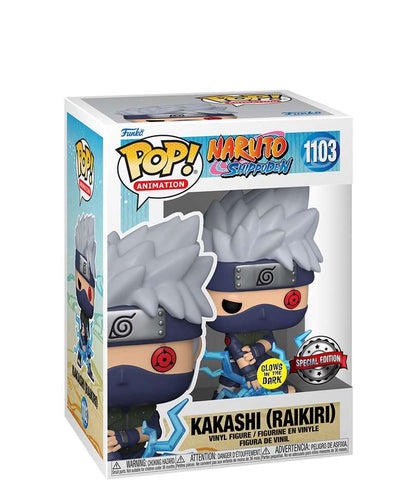 Funko Pop Anime - Naruto " Kakashi (Lightning Blade) (Action Pose) "