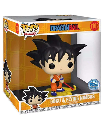 Funko Pop Fumetti Dragon Ball " Goku & Flying Nimbus (10-Inch) "