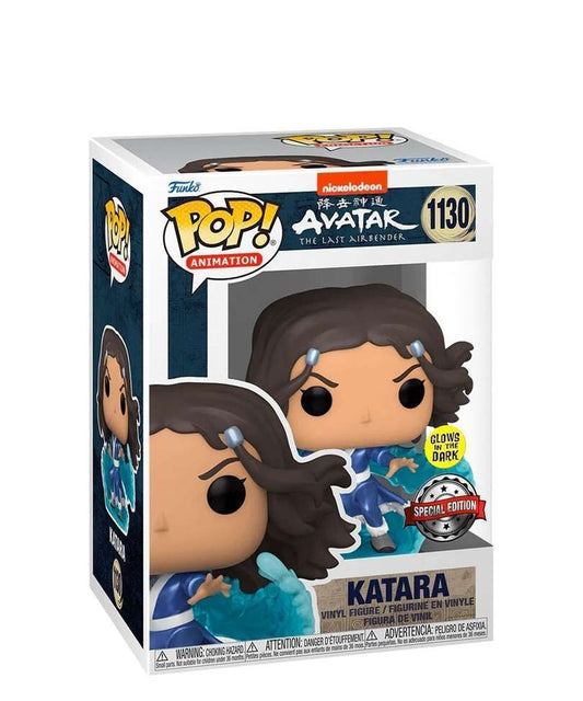 Funko Pop Anime - Avatar: The Last Airbender " Katara (Whoosh) - GITD & Metallic "