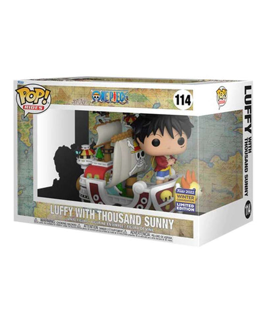 Funko Pop Fumetti One Piece " Luffy With Thousand Sunny "