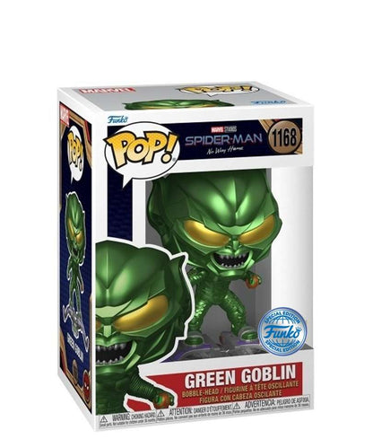 Funko Pop Marvel " Green Goblin with Pumpkin Bomb " DAMAGED BOX