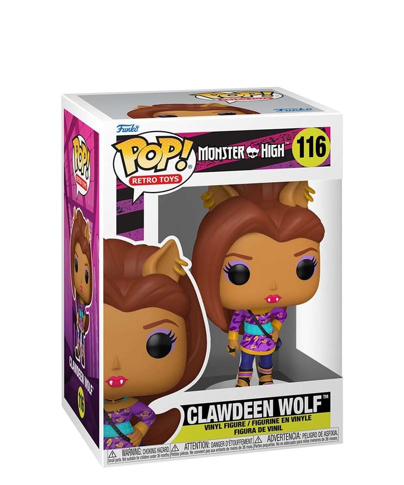 Funko Pop  - Monster High  " Clawdeen Wolf "