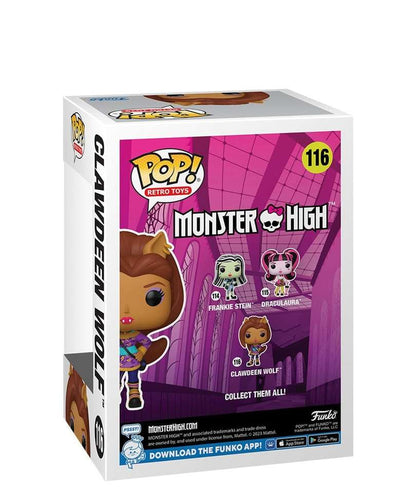 Funko Pop  - Monster High  " Clawdeen Wolf "