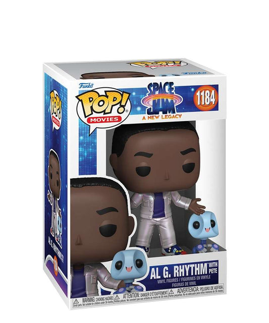 Funko Pop Film - Space Jam -  " Al-G Rhythm with Pete (Metallic) "