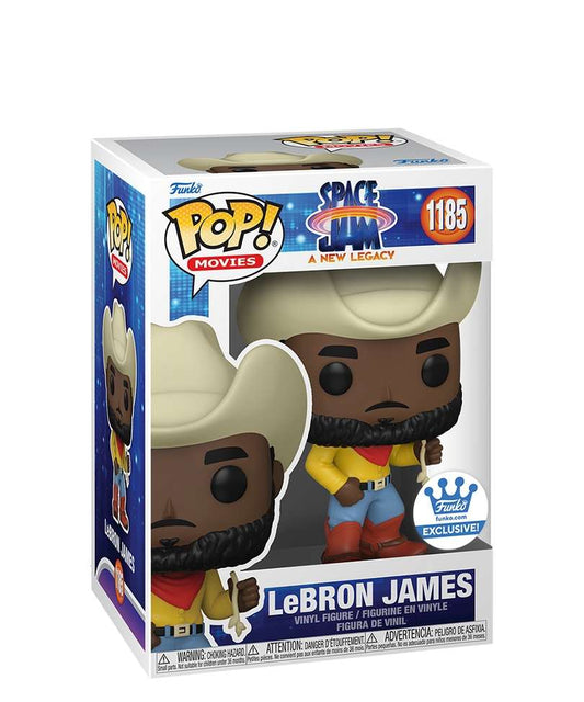 Funko Pop Film - Space Jam -  " LeBron James as Cowboy "