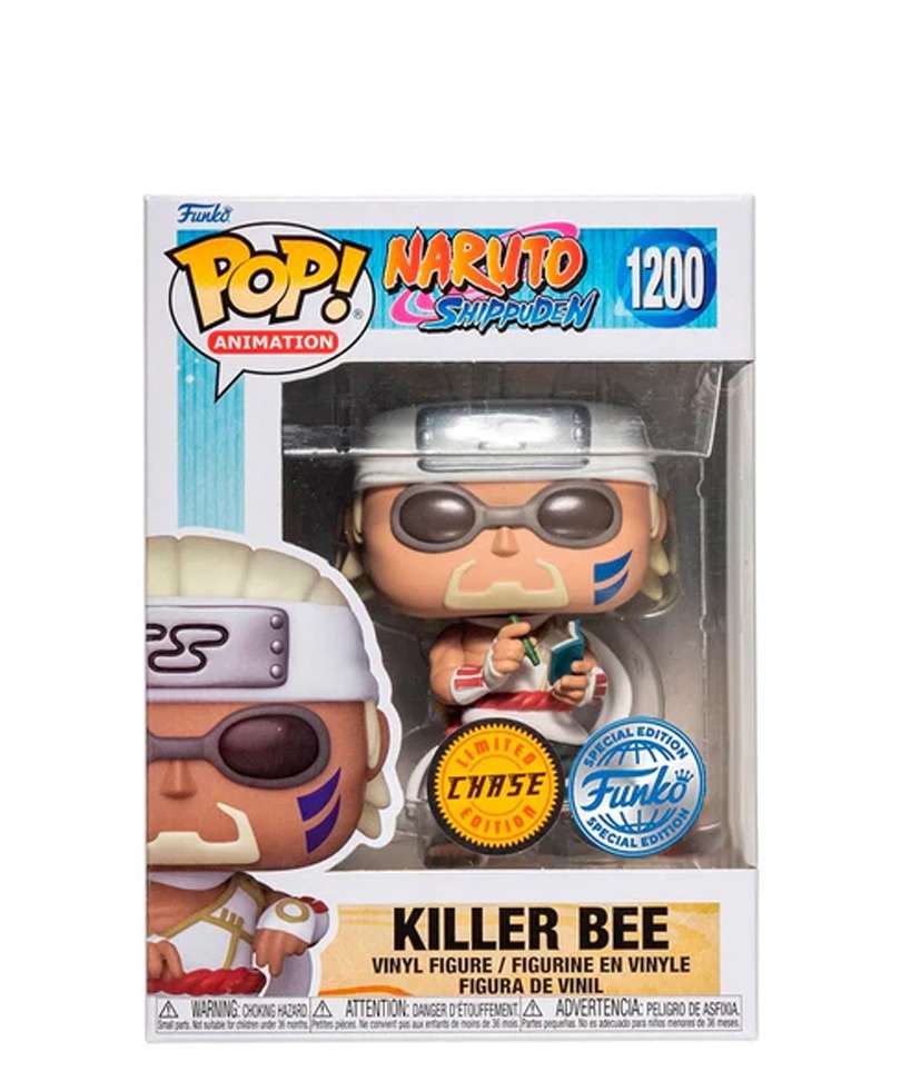 Funko Pop Anime - Naruto " Killer Bee (Rhyme Notebook) Chase "