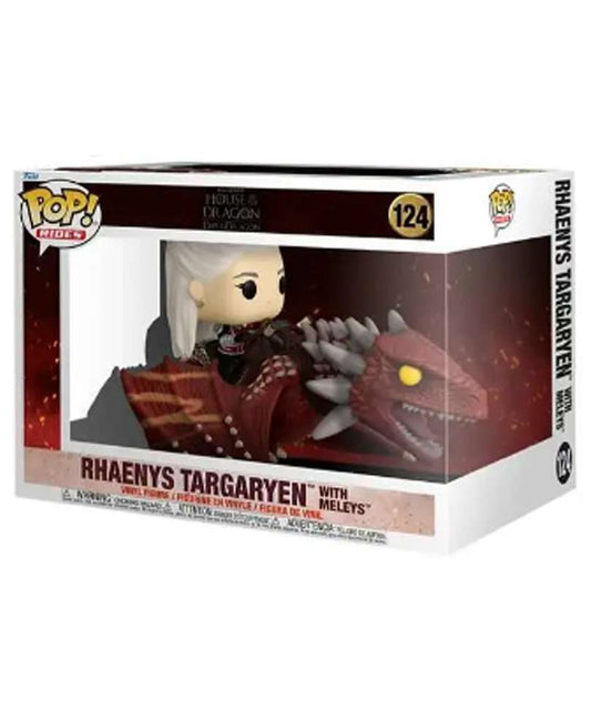 Funko Pop Serie - House of the Dragon " Rhaenys Targaryen with Meleys "