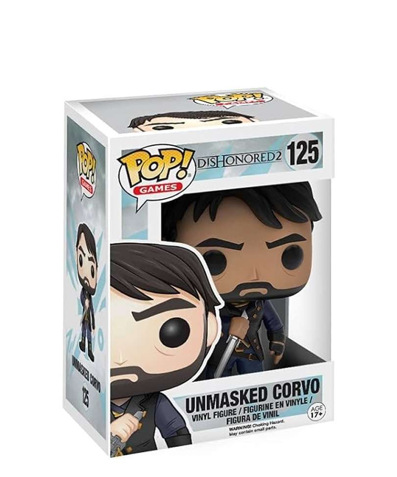 Funko Pop Games " Corvo (Dishonored 2) (Unmasked) "