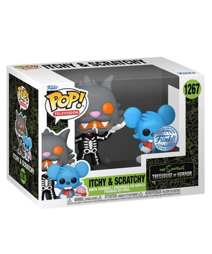 Funko Pop The Simpsons " Itchy & Scratchy "