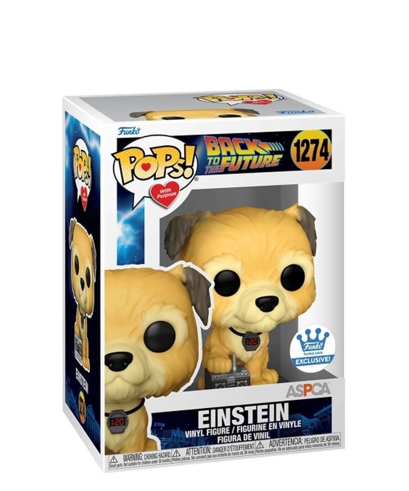 Funko Pop - Back To The Future " Einstein (with Remote Control and Stopwatch) "