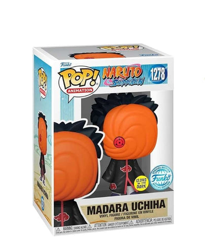 Funko Pop Anime - Naruto Shippuden " Madara Uchiha (Sharingan) (Glow in the Dark) "