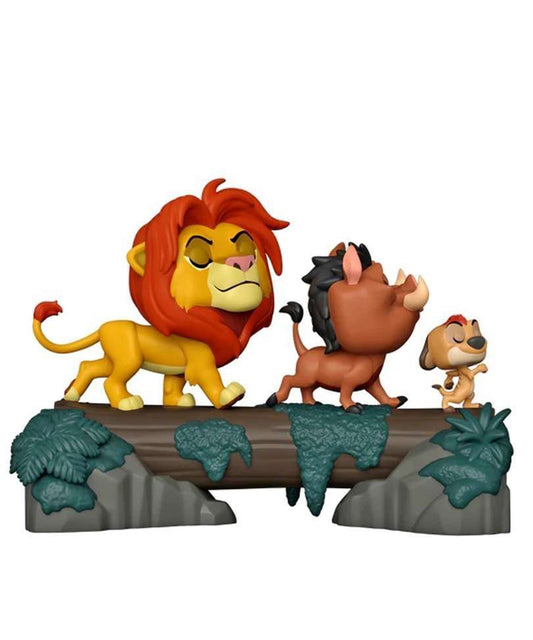 Funko Pop Disney  " Simba, Pumbaa, and Timon on Tree Log "