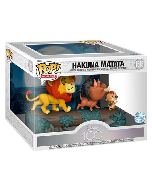 Funko Pop Disney  " Simba, Pumbaa, and Timon on Tree Log "