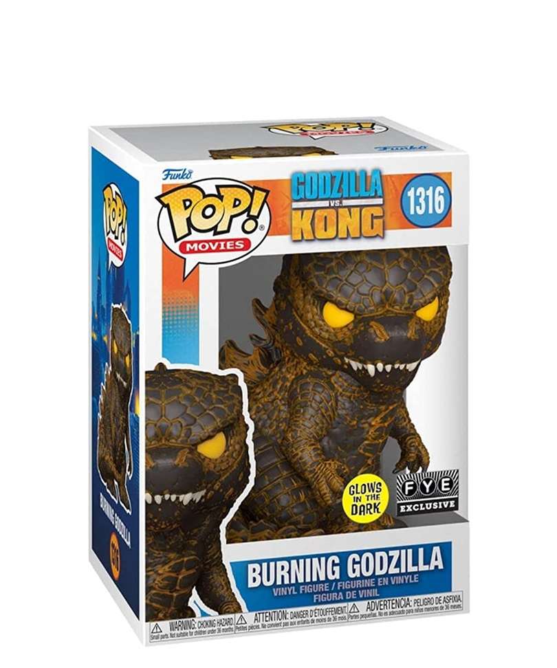Funko Pop Film " Burning Godzilla (Glow in the Dark) "