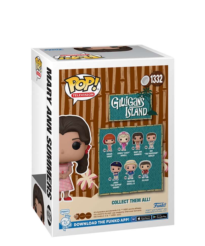 Funko Pop Serie TV Gilligan's Island " Mary Ann Summers "