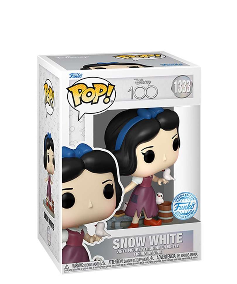 Funko Pop Disney " Snow White in Cleaning Rags (with Birds) "