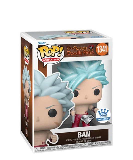 Funko Pop Anime -  The Seven Deadly Sins " Ban (Diamond Glitter) "