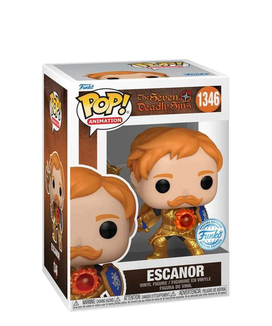 Funko Pop Anime " Escanor with Axe (Metallic) "