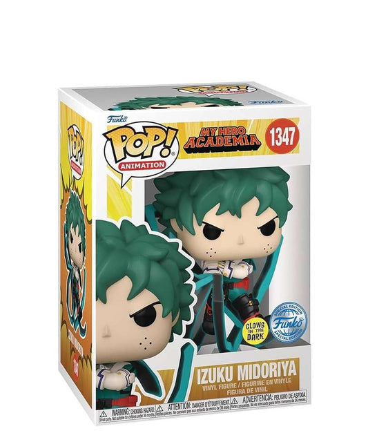 Funko Pop Anime - Mi Hero Academia " Izuku Midoriya (Black Whip) (Glow in the Dark) "