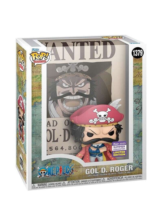 Funko Pop Anime - One Piece " Poster Gol D. Roger (SDCC 2023 Exclusive) "