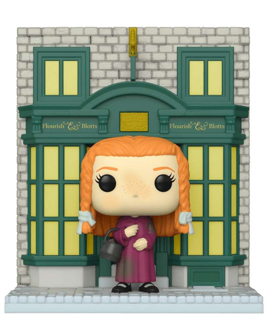 Funko Pop Harry Potter "Ginny with Flourish &amp; Blotts Storefront (Deluxe)"