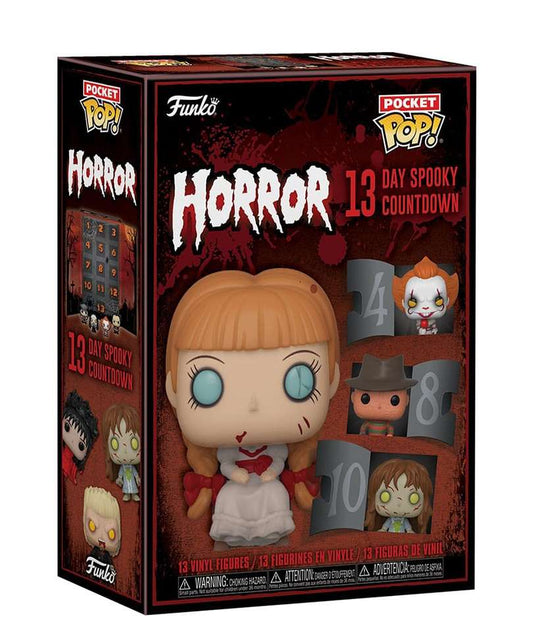 Funko Pop Calendario dell'Avvento 2023 " 13 Day Spooky Countdown Pocket POP! Horror "