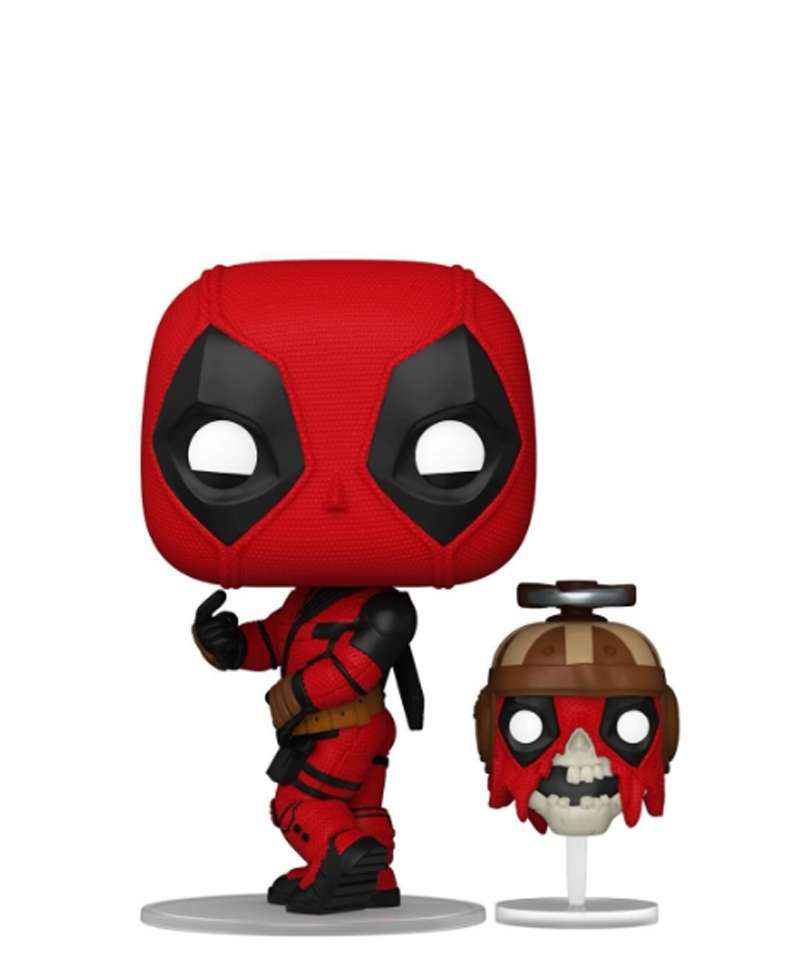 Funko Pop Marvel - Deadpool and Wolverine " Deadpool with Headpool "