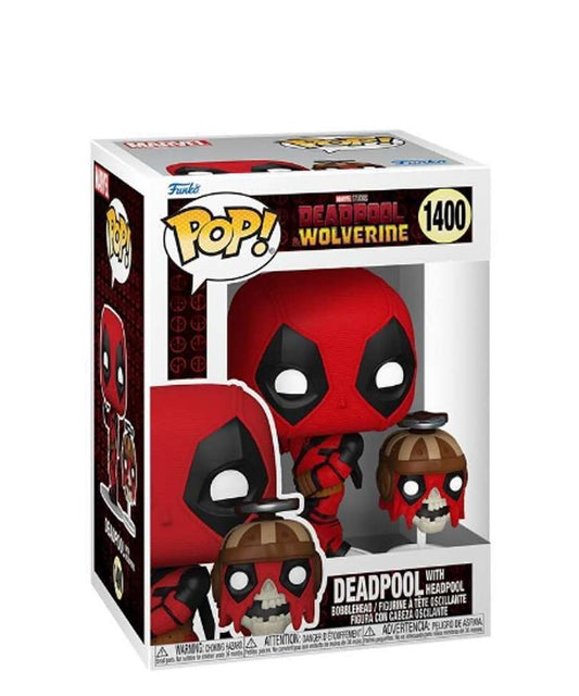 Funko Pop Marvel - Deadpool and Wolverine " Deadpool with Headpool "