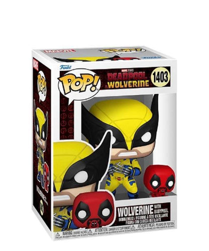 Funko Pop Marvel - Deadpool and Wolverine " Wolverine with Babypool "