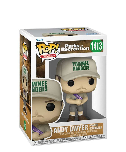 Funko Pop Series "Andy Dwyer Pawnee Goddesses"