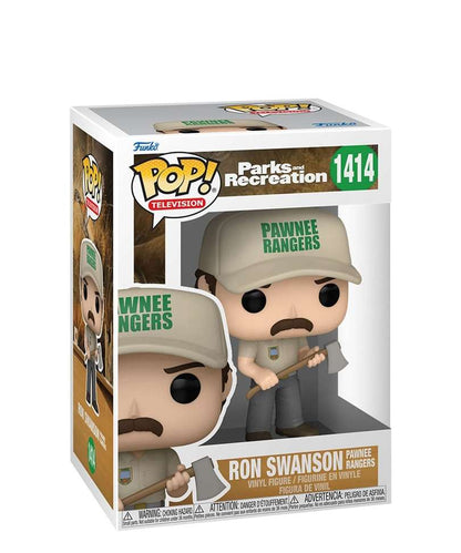 Funko Pop Series "Ron Swanson Pawnee Rangers"