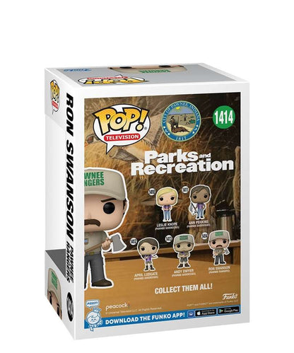 Funko Pop Series "Ron Swanson Pawnee Rangers"