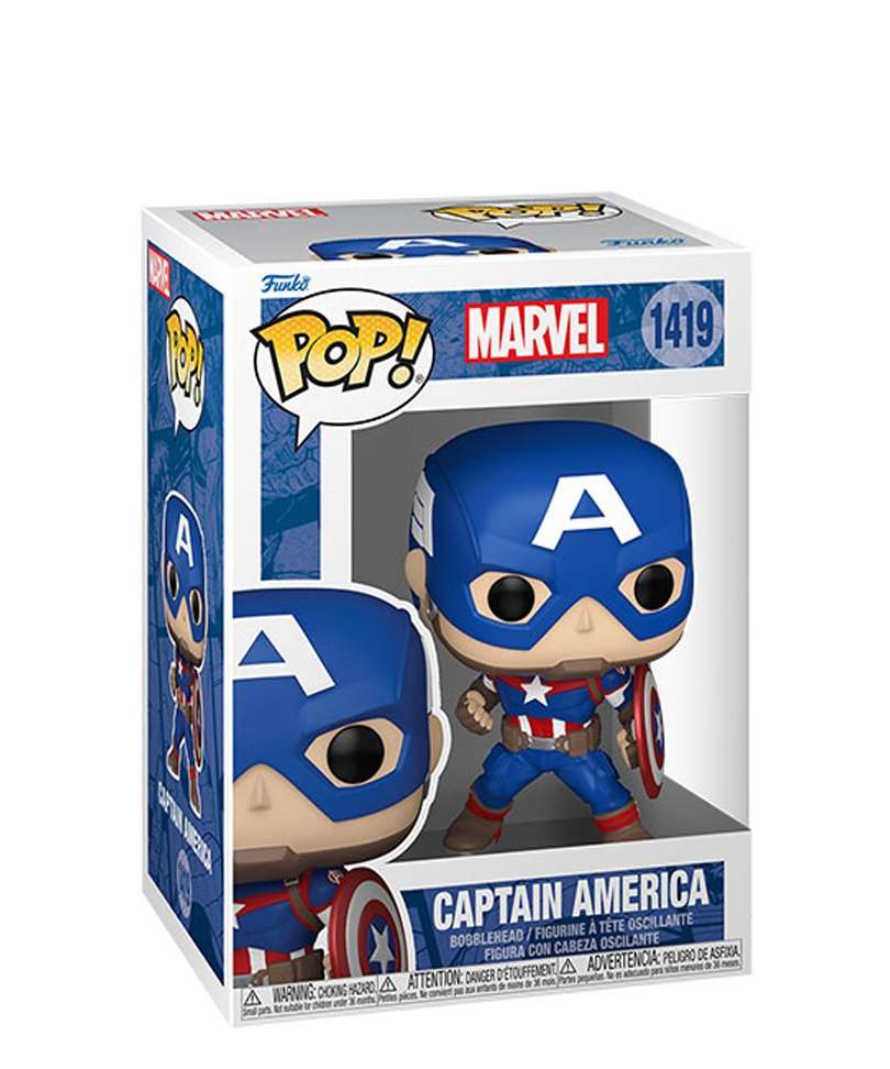 Funko Pop Marvel  " Captain America  "